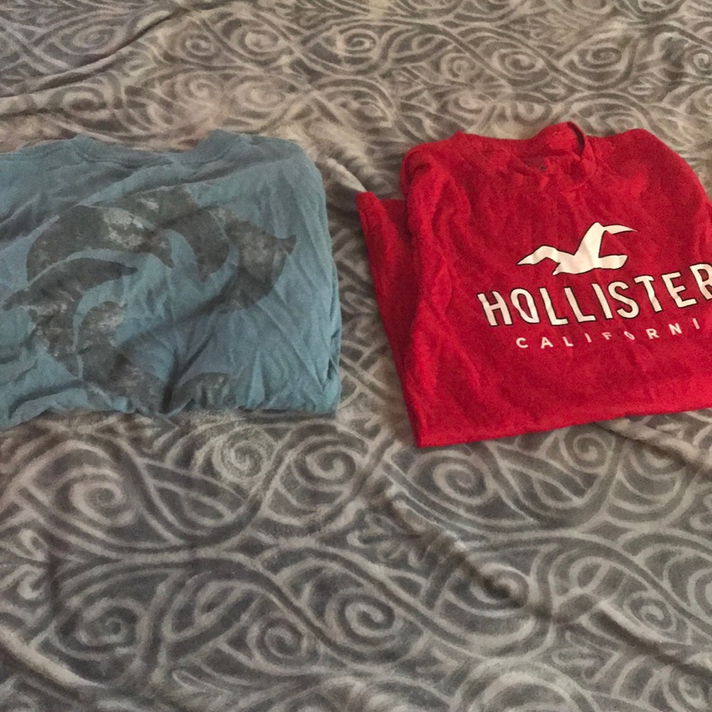 Two long sleeves